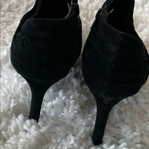 Gianni Bini black heeled booties boots Size 6 - Picture 6 of 6